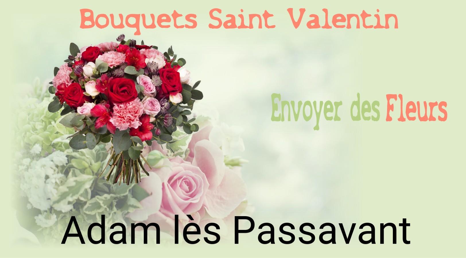 Roses de Saint-Valentin livrées à Adam-lès-Passavant